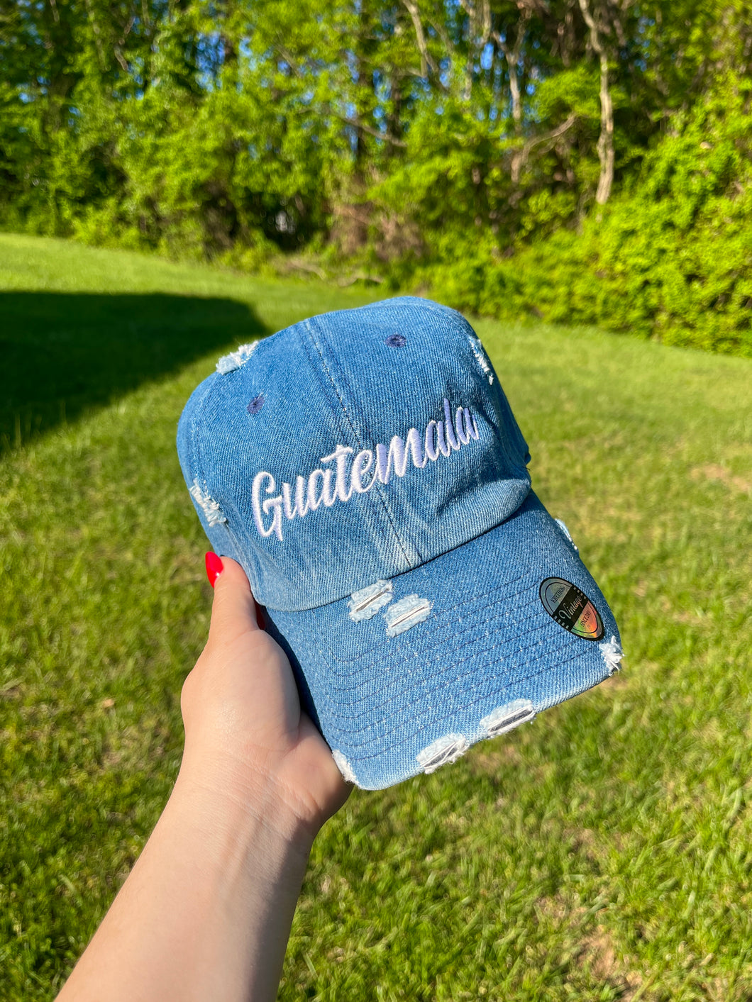 GUATEMALA HAT DENIM 🇬🇹