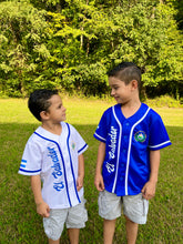 Cargar imagen en el visor de la galería, EL SALVADOR NIÑOS JERSEY UNISEX