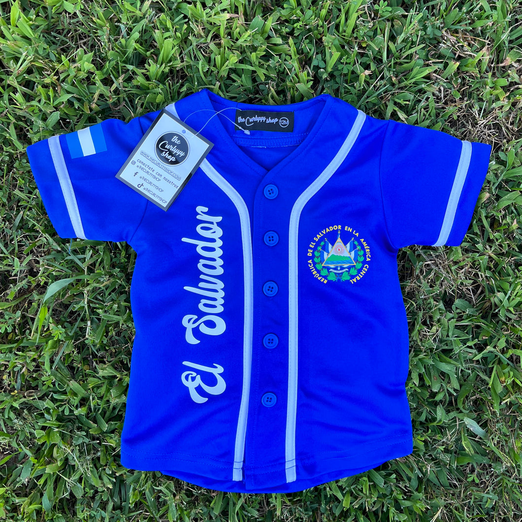 EL SALVADOR NIÑOS JERSEY UNISEX