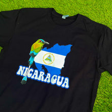 Cargar imagen en el visor de la galería, NICA CAMISA NEGRA UNISEX🇳🇮