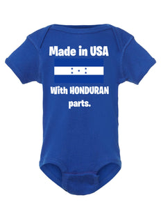 HONDURAN PARTS ONESIE