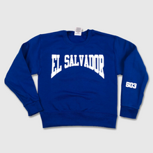 Cargar imagen en el visor de la galería, EL SALVADOR NIÑO CREWNECK UNISEX