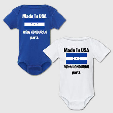 HONDURAN PARTS ONESIE