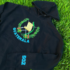 GUATEMALA HOODIE NEGRO