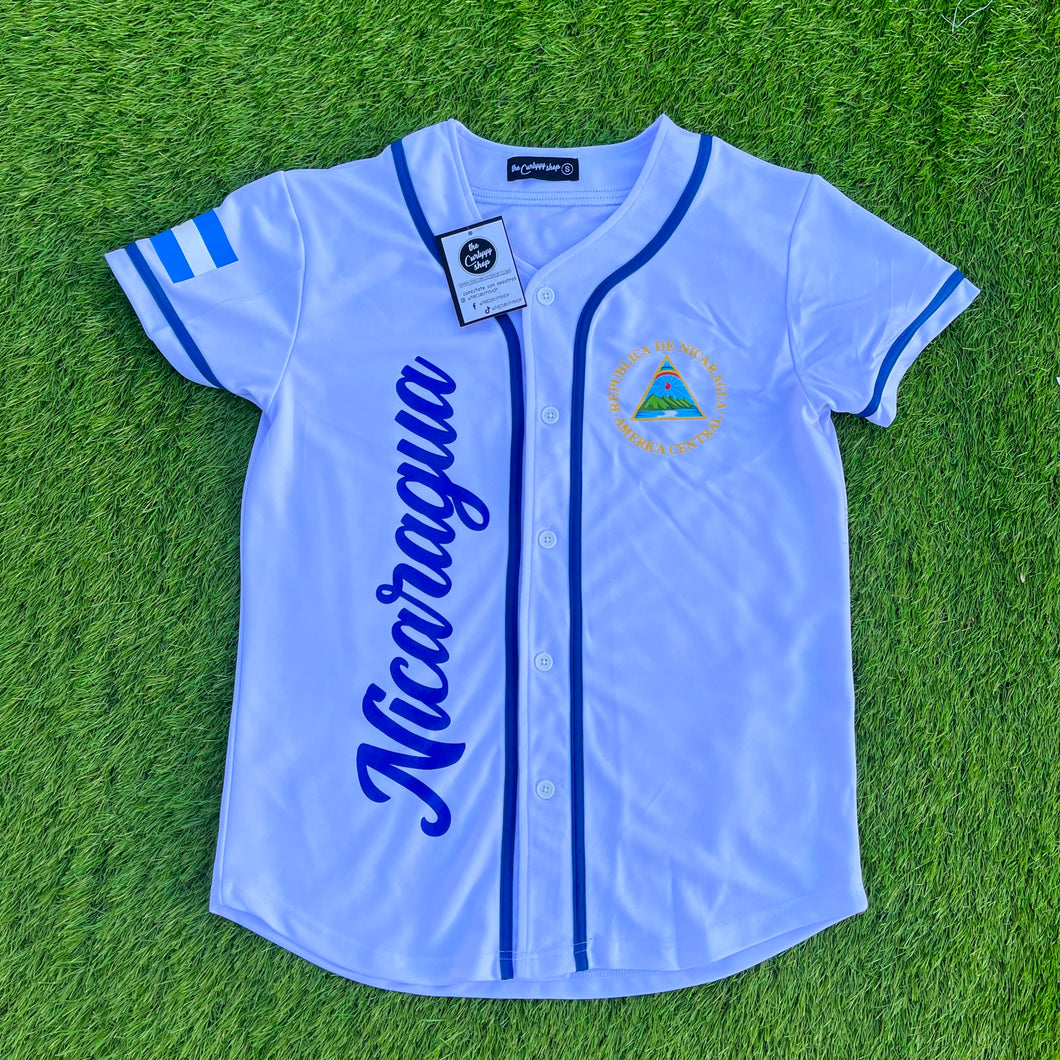 NICARAGUA JERSEY BLANCO 🇳🇮