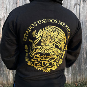 MÉXICO 🇲🇽 HOODIE NEGRO UNISEX