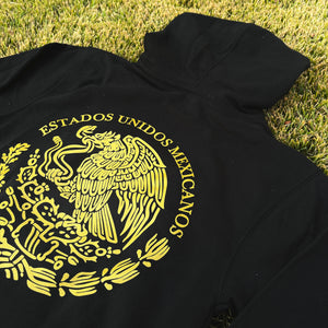 MÉXICO 🇲🇽 HOODIE NEGRO UNISEX