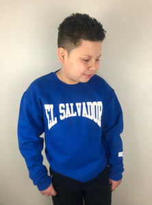 EL SALVADOR NIÑO CREWNECK UNISEX